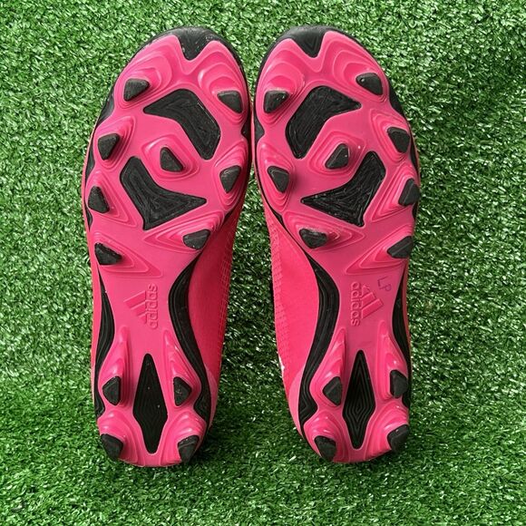 Adidas X Speedportal 4 FGX Soccer Cleats Men's US 7 / EU 39.5 Pink & Black Boots - Picture 17 of 17